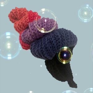 Crocheted conchshell